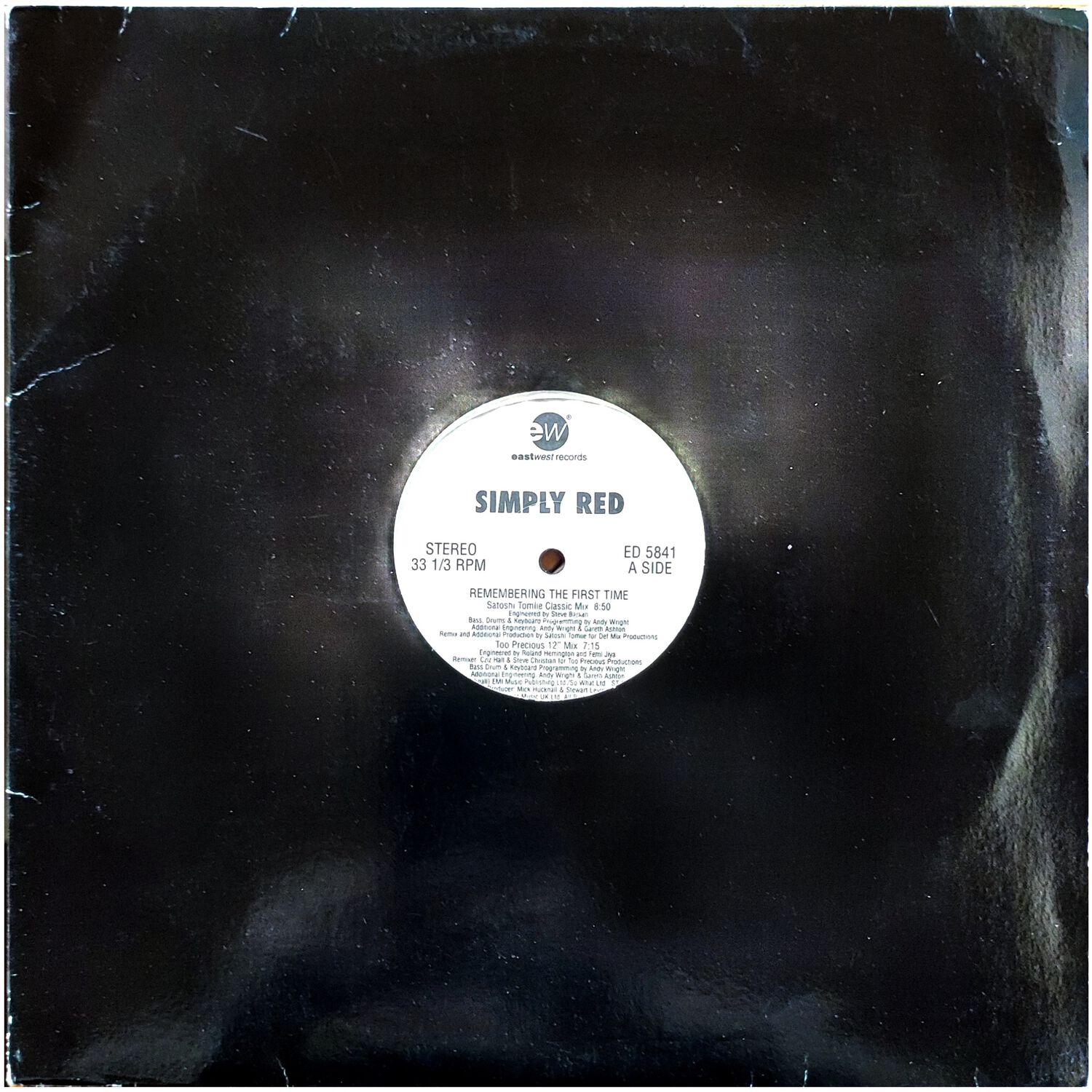 Simply Red - Remembering The First Time | 12" Maxi Single Usado image number 0.0