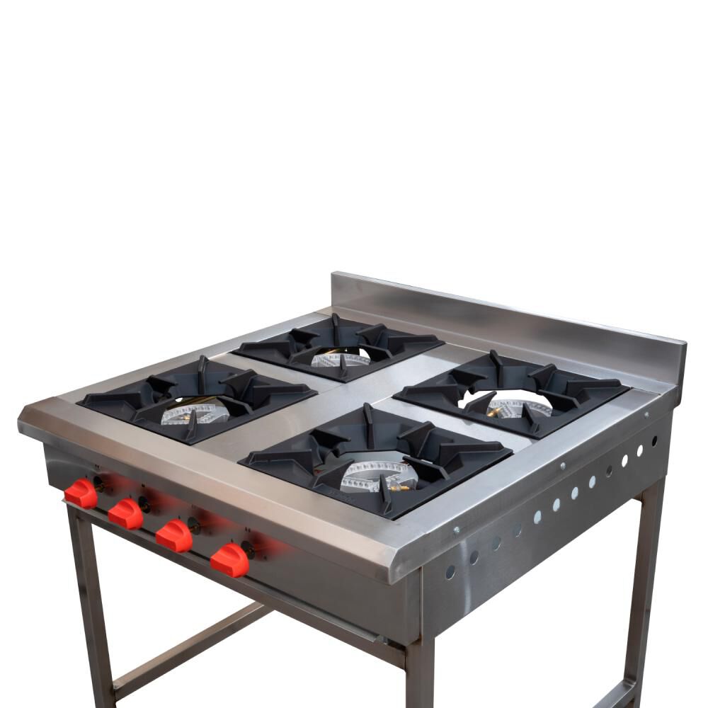 Anafe Ticgas Inox / 4 Quemadores / Gas Licuado image number 3.0