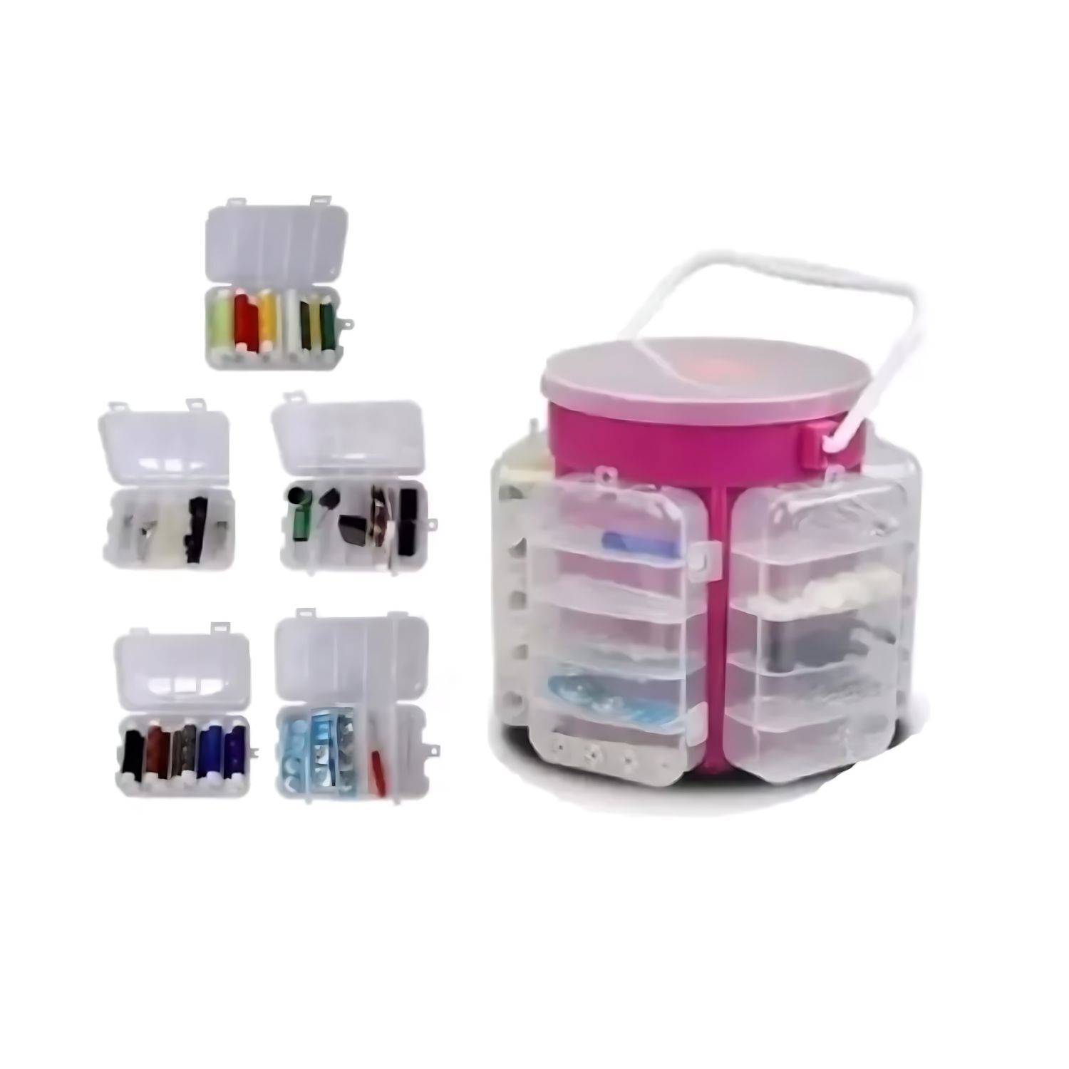 Costurero Organizador Set Costura 210 Piezas 18cm Resistente image number 2.0