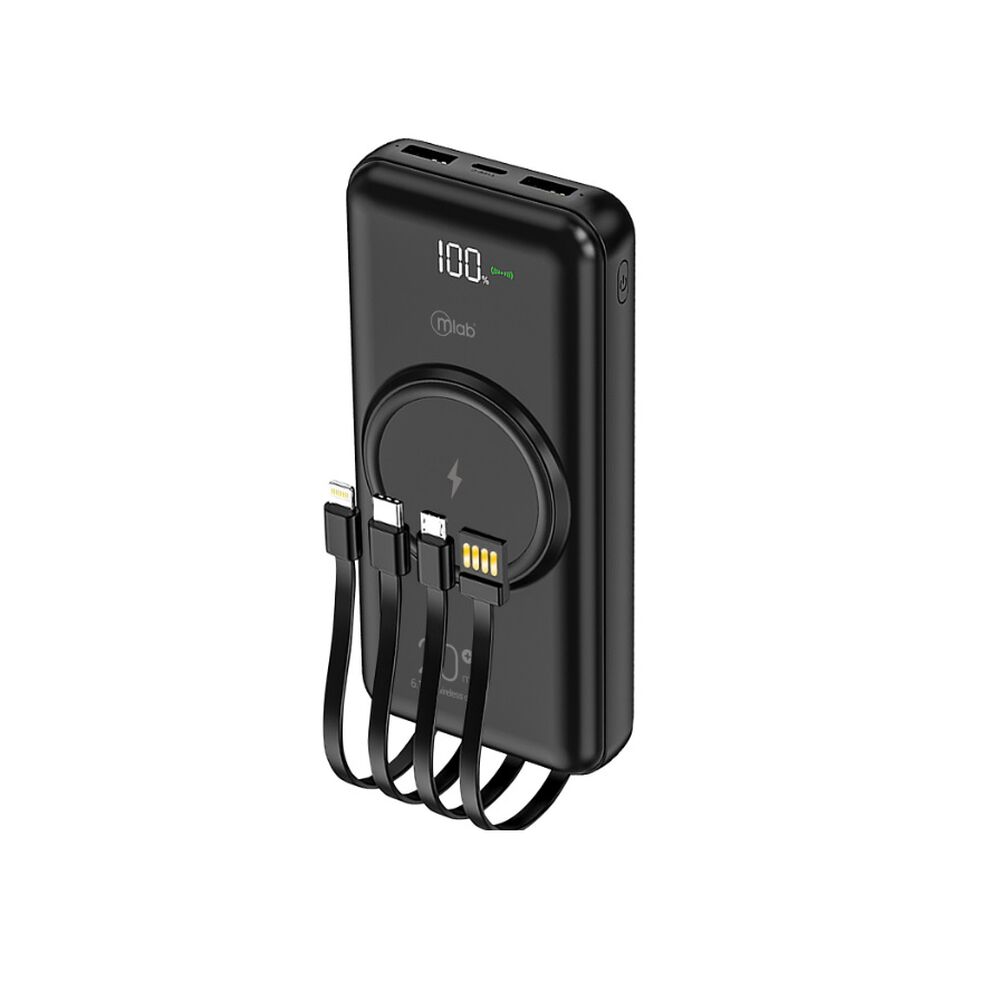 Powerbank Cargador De Batería Microlab 20000 Mah image number 1.0