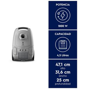 Aspiradora Con Bolsa Electrolux Cicl&oacute;nica 1800w Sonic Bgg30