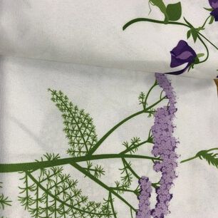 Mantel Tela Dise&ntilde;o Lavanda 140x240cm