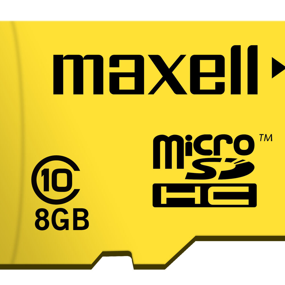 Tarjeta Micro Sd Maxell 8gb Clase 10 image number 1.0