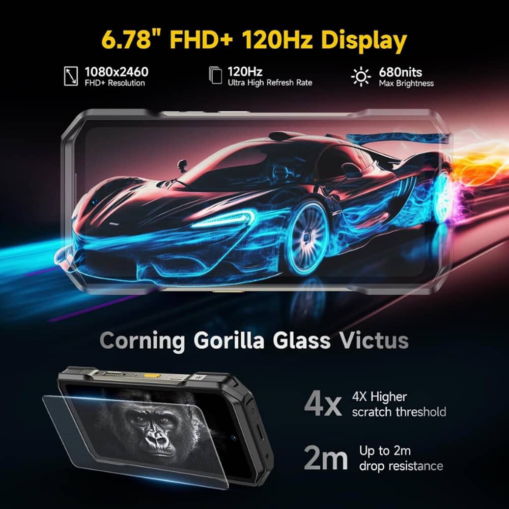 Ulefone Armor 27t Pro - Resistente Ip68, C&aacute;mara Termogr&aacute;fica Y Visi&oacute;n Nocturna image number 7.0