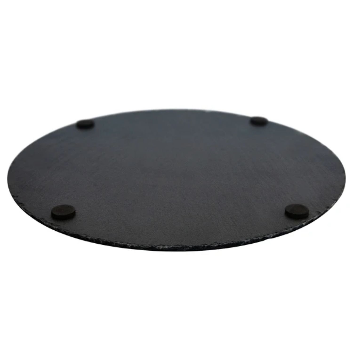 Plato Redondo Piedra Pizarra 25cm Wayu Alta Durabilidad Cocina image number 2.0
