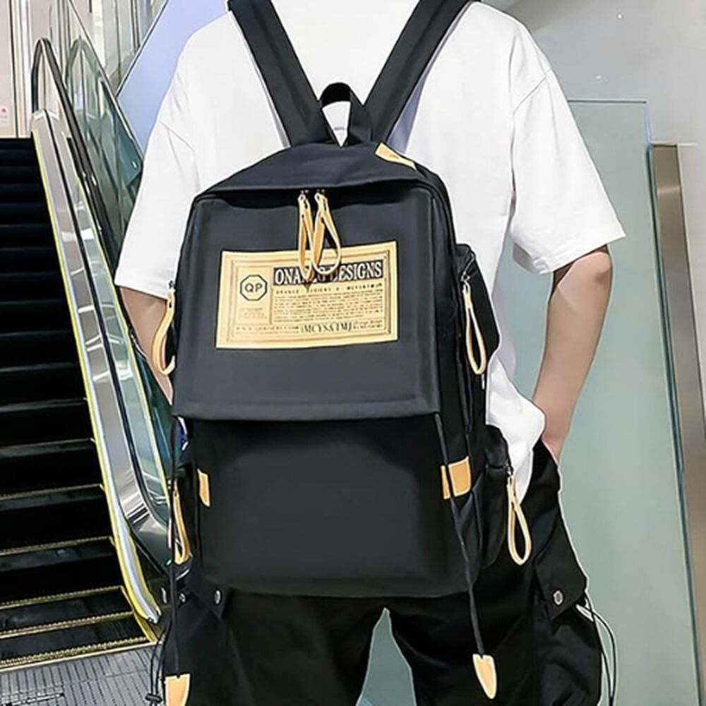 Bolso Mochila Morral Juvenil Viajes Moda Escolar Moderna image number 2.0