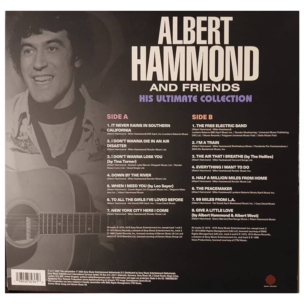 Albert Hammond - His Ultimate Collection | Vinilo image number 1.0