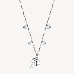 Collar Brosway Bhkl11 Plateado Mujer