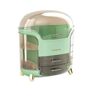 Caja Organizadora Maquillaje Cosmetiquera Verde