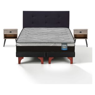 Cama Europea Flex Dream Pro / 2 Plazas + Set De Maderas
