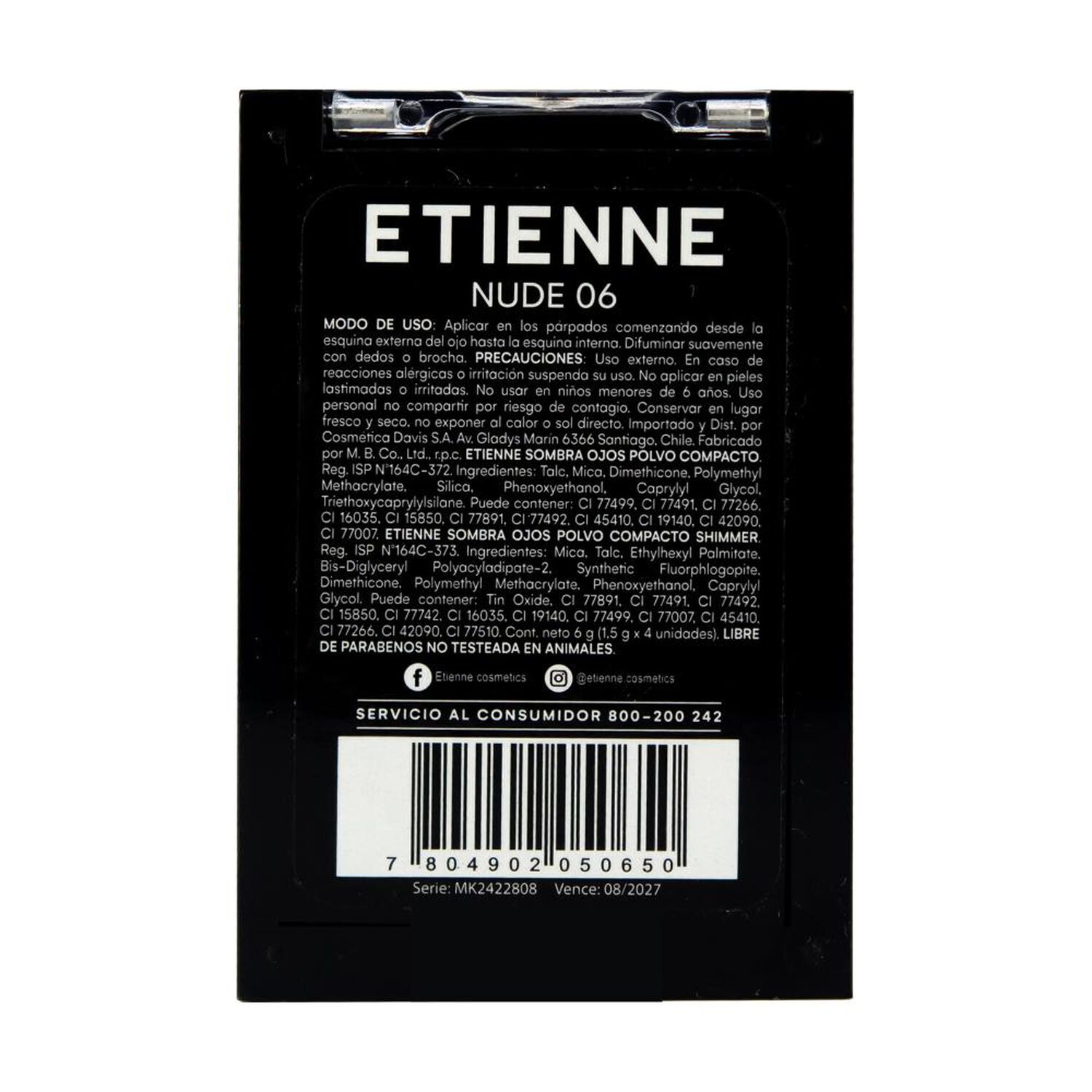 Sombras X4 Professional N06 Nude Etienne image number 2.0