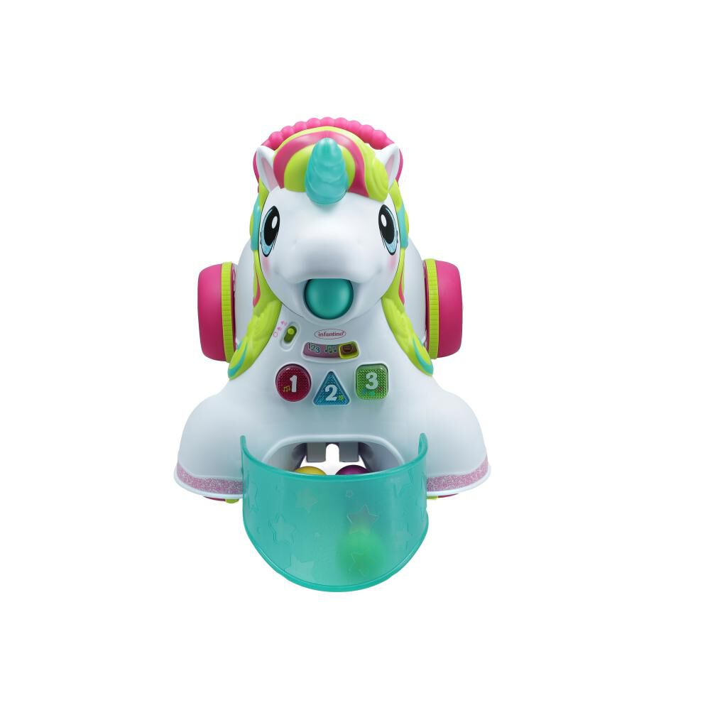 Centro De Actividades Infantino 3 En 1 Sit Walk & Ride Unicorn image number 1.0