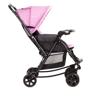 Coche Cuna Paseo Bebesit Balancin Sx Rosado