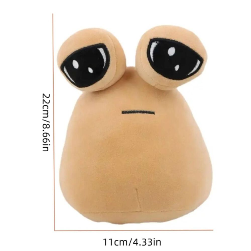 Juguete Peluche Alien Pou De 22cm Viral Tiktok The Maw Anime image number 3.0