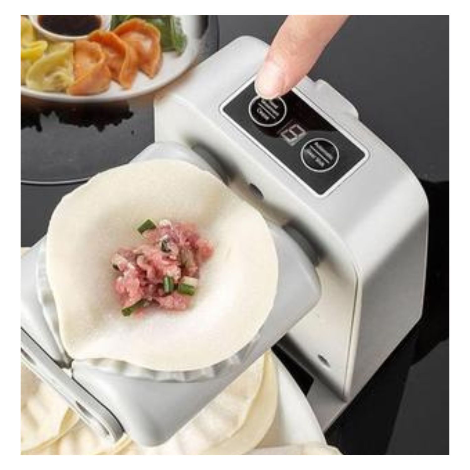 Maquina Prensa Mini Empanadas Dumpling Relleno Automatica image number 2.0