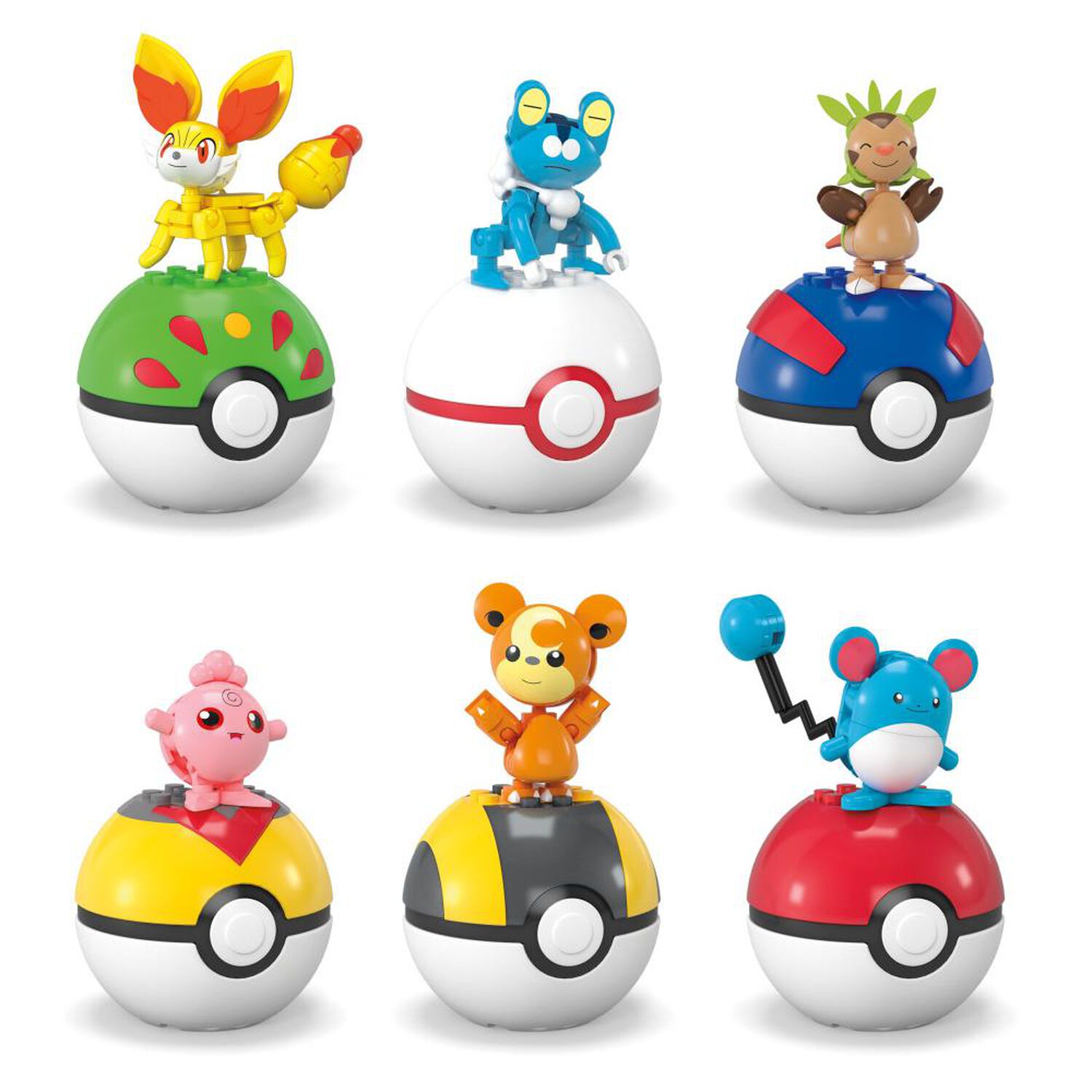 Figura Mega Pok&eacute;bola M&s Producto No A Elecci&oacute;n image number 0.0