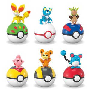 Figura Mega Pokébola M&s Producto No A Elección