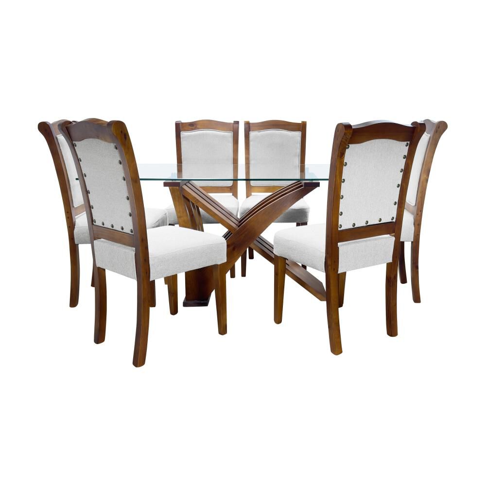 Juego De Comedor Living Factory Berlin / 6 Sillas image number 4.0