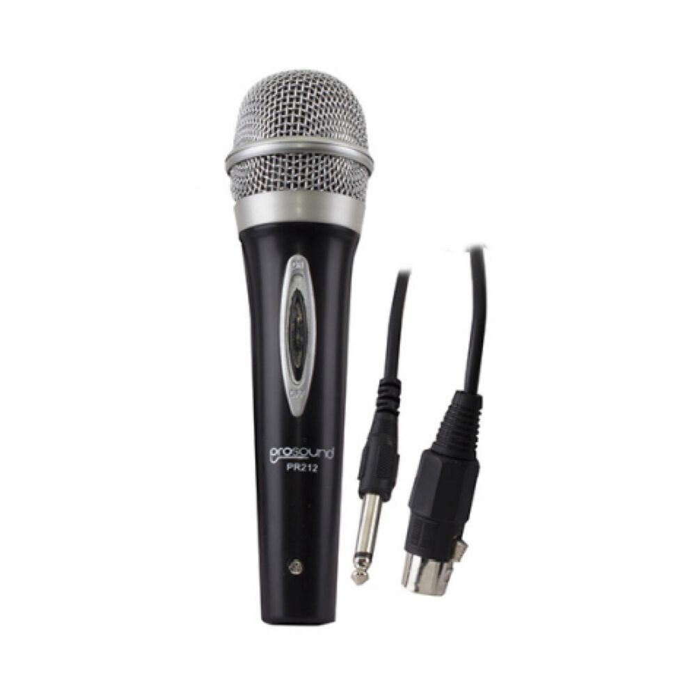 Microfono Unidireccional Cable 3mts Negro image number 1.0