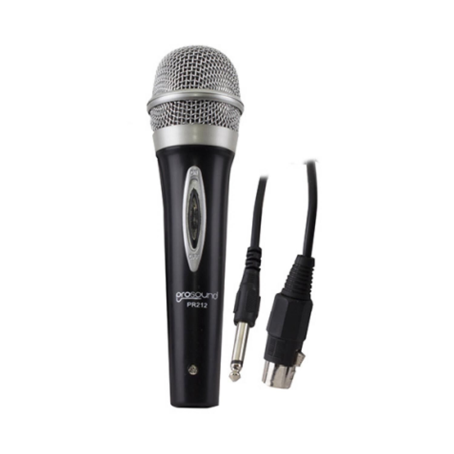 Microfono Unidireccional Cable 3mts Negro image number 1.0