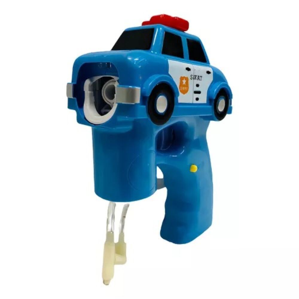 Pistola De Burbujas Auto De Policia 17cm image number 0.0