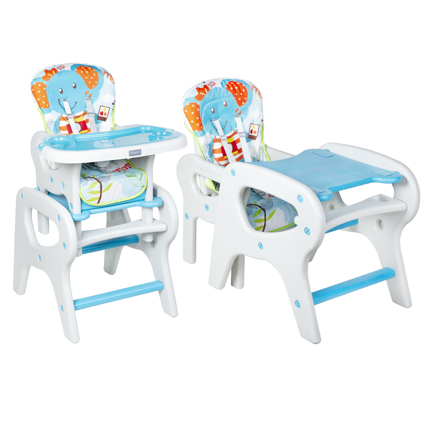 Silla De Comer Escritorio Eat&fun Blue image number 4.0
