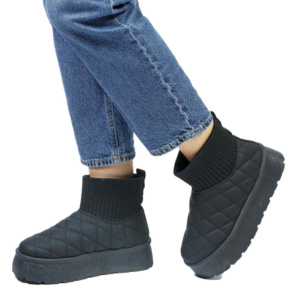 Bot&iacute;n Mujer Negro Elodie Thunder Blue image number 1.0