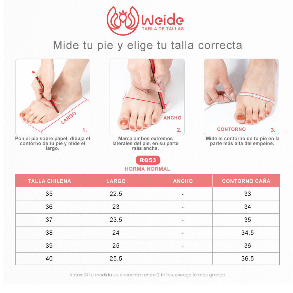 Bota Azeneth Negro Weide image number 3.0