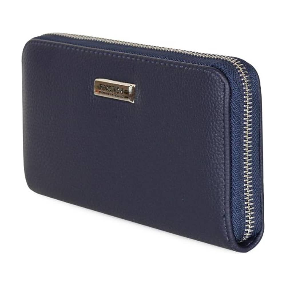 2 Billeteras De Mujer Calixta Negra Y Azul Kenneth Cole image number 3.0