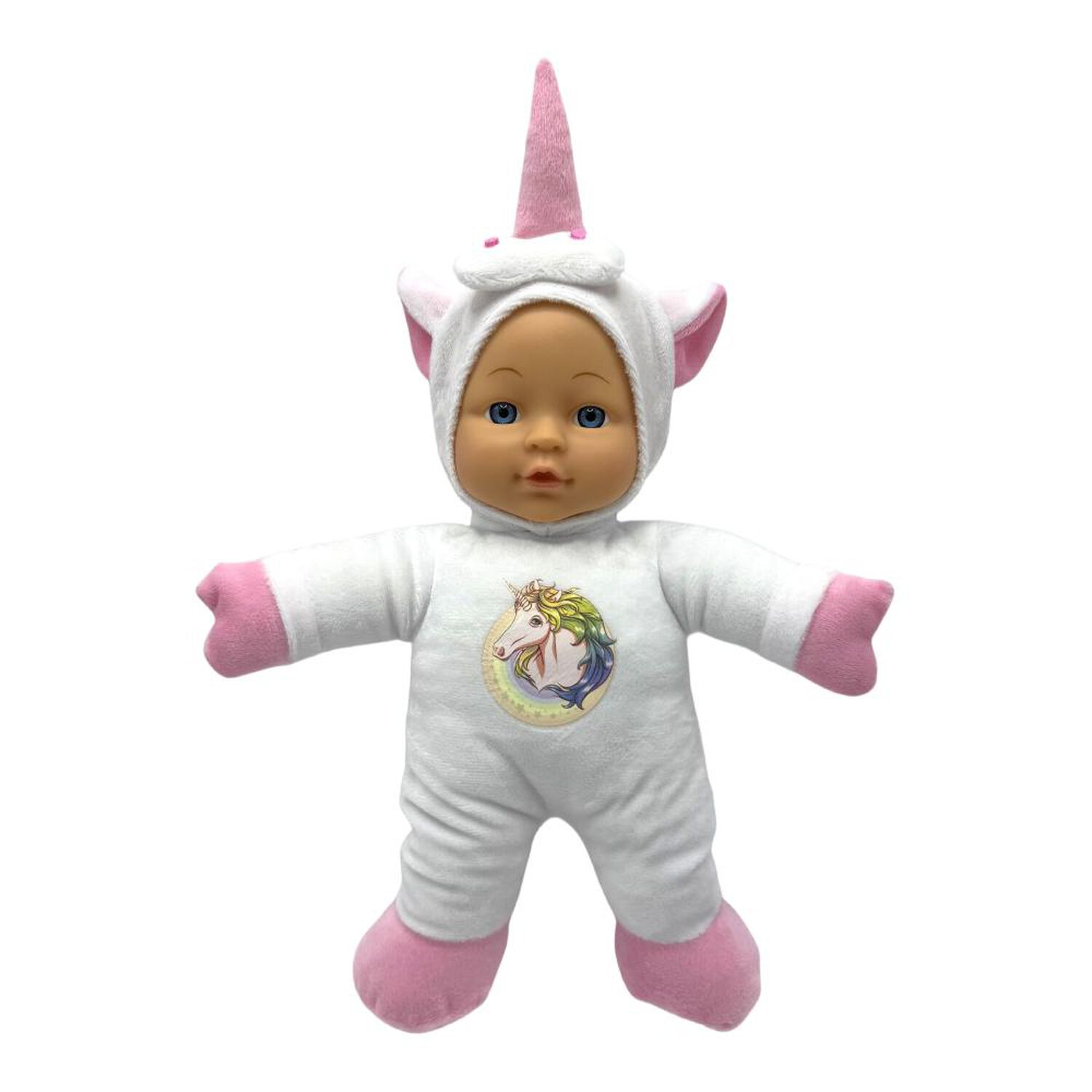 Mu&ntilde;eca Baby Doll Bostecitos Cuerpo Blando Con Disfraz 13" Ass image number 9.0