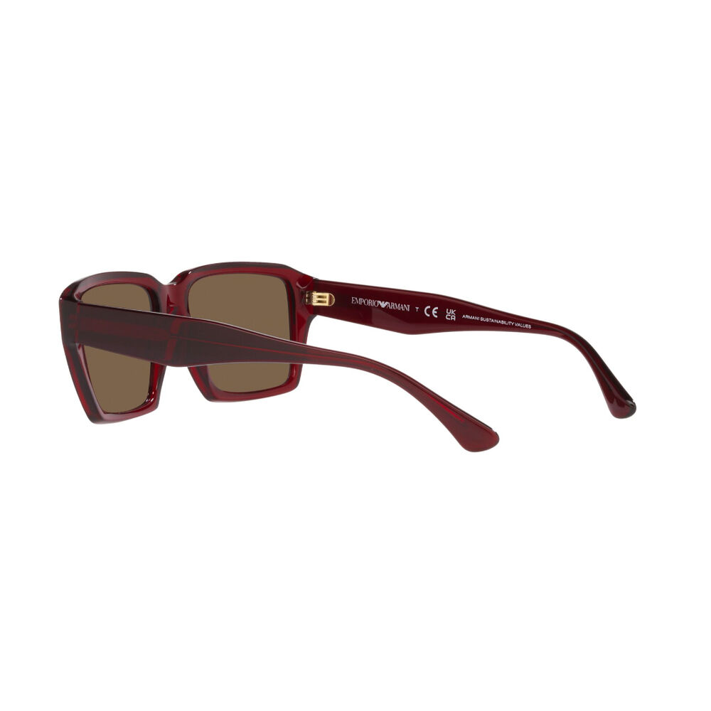 Lentes De Sol Rojo Emporio Armani image number 4.0