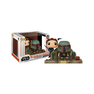 Funko Pop Moment Mandalorian Boba Fett And Fennec Shand 486