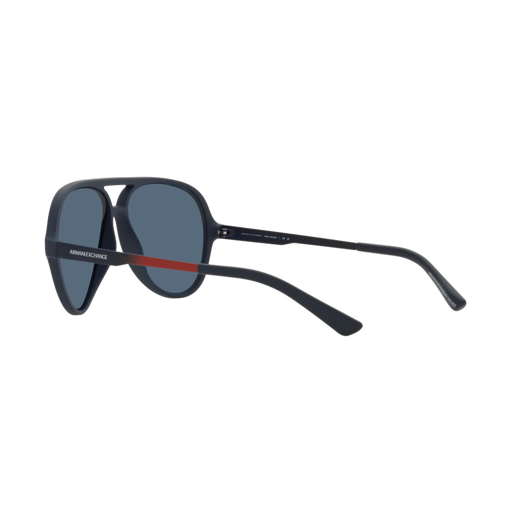 Lentes De Sol Matte Blue Armani Exchange image number 4.0