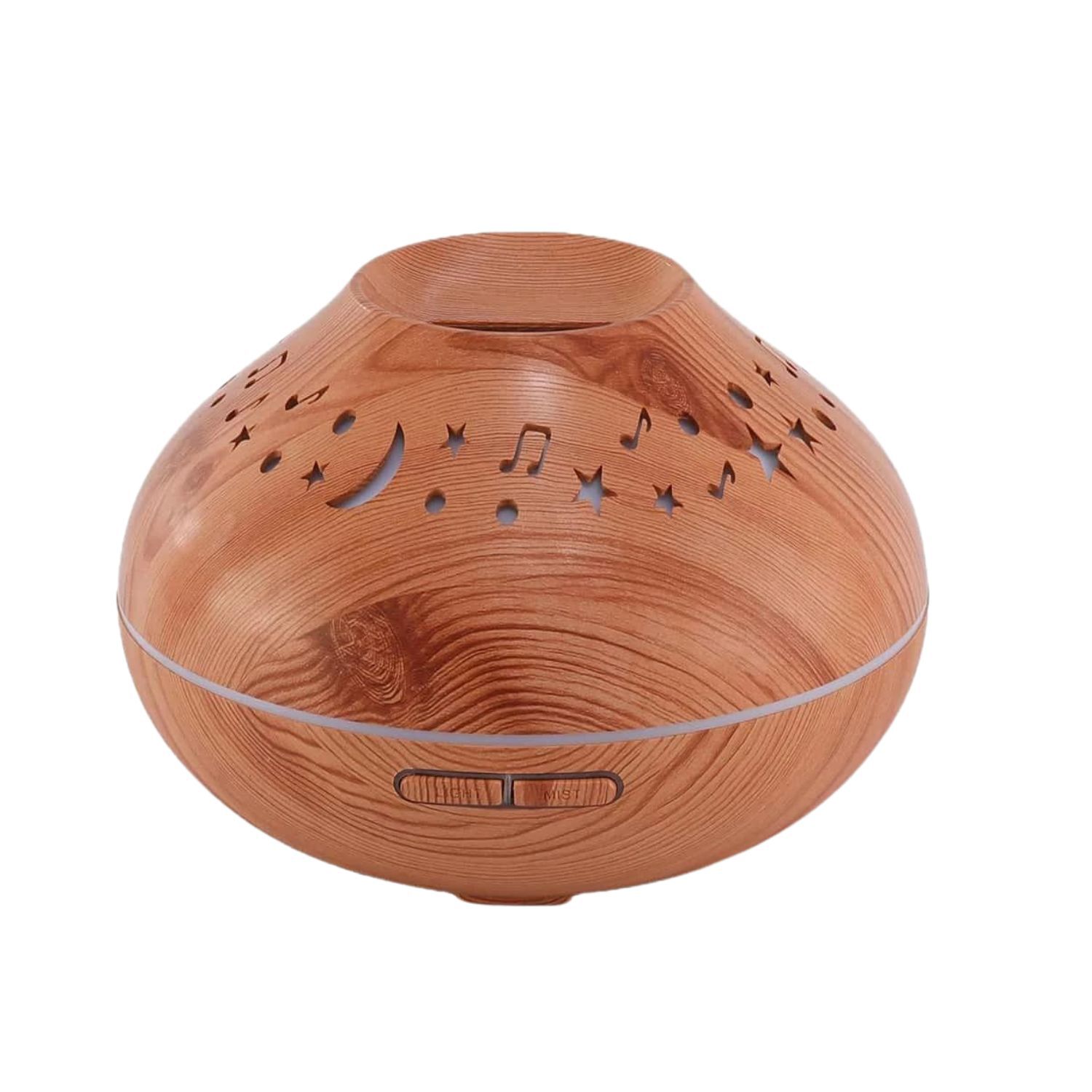Pack Humidificador Cafe Luna Y Estrella + 12 Esencias Aromaticas image number 3.0