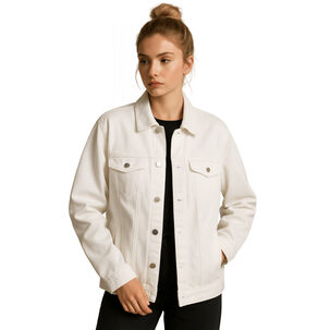 Chaqueta Mezclilla Oversize Mujer Rumania