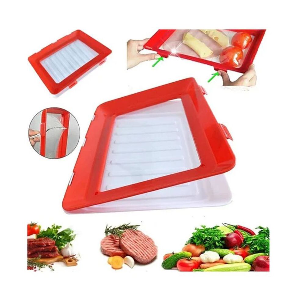 Bandeja Reutilizable Conservador De Alimentos Freezer image number 1.0