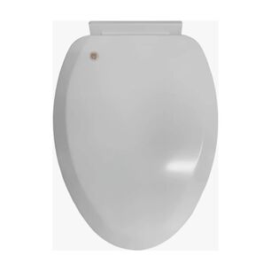 Asiento Y Tapa De Cierre Lento De Wc Blanca Ca&iacute;da Lenta