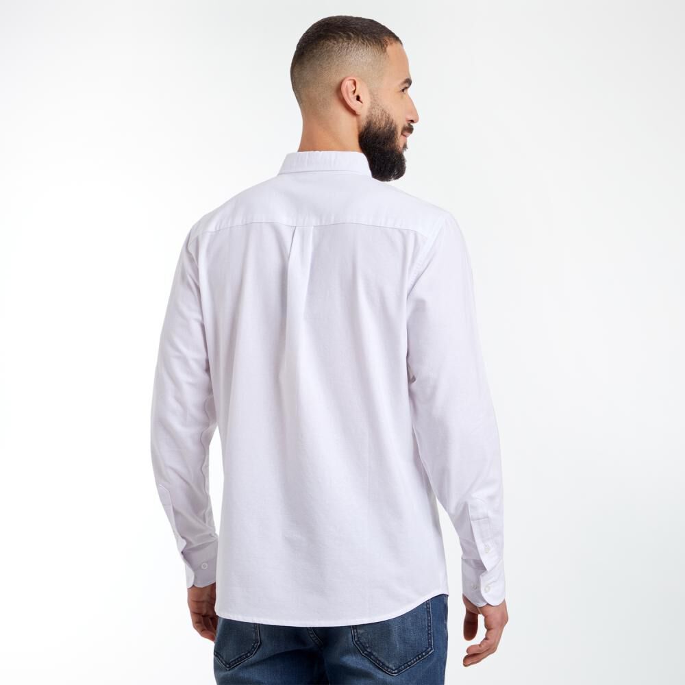 Camisa Regular Manga Larga Hombre Az Black image number 3.0