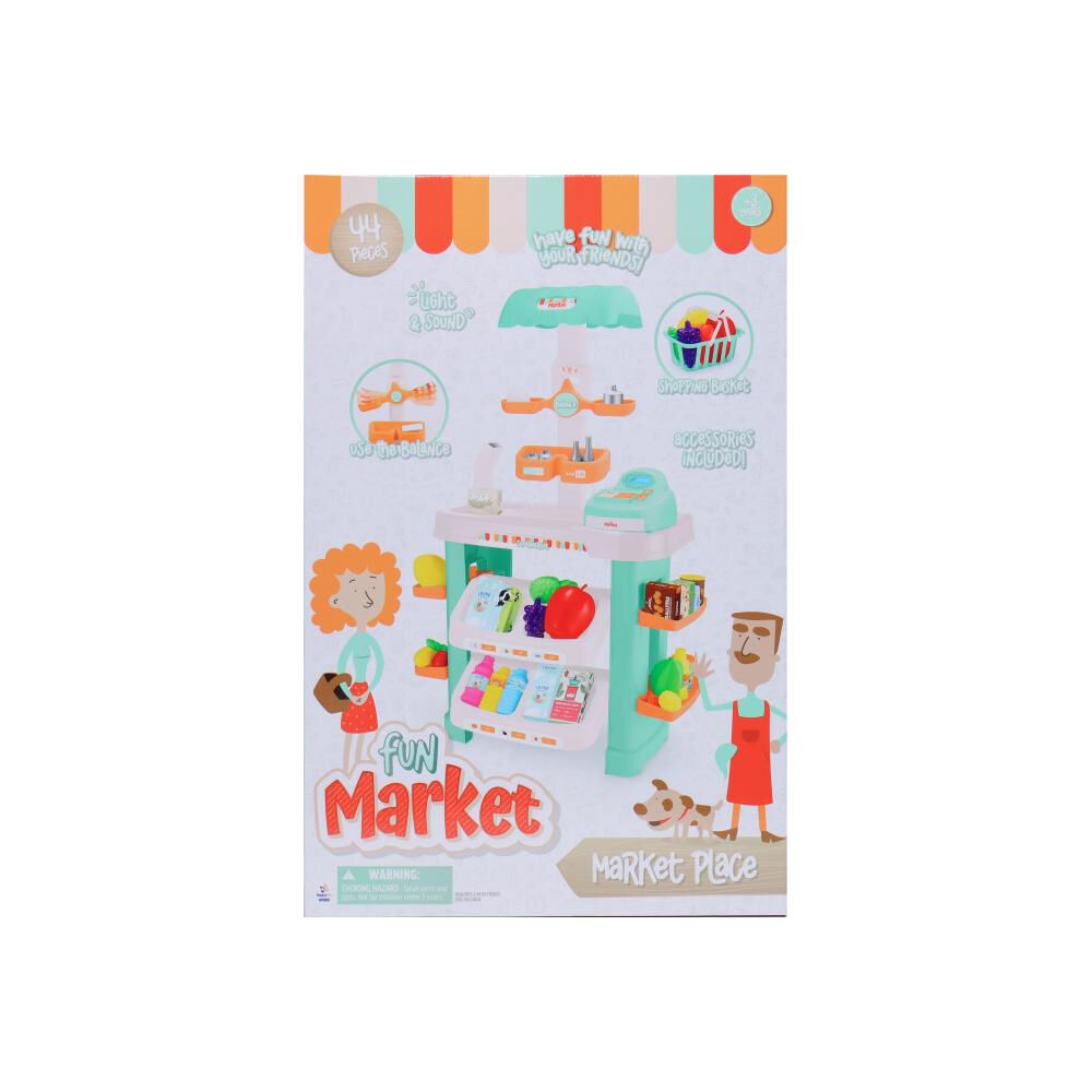 Set De Supermercado, 44 Pzas Happy Line image number 0.0