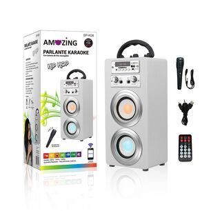 Parlante Karaoke Hip-hop / Mic Sp-k08 Blanco