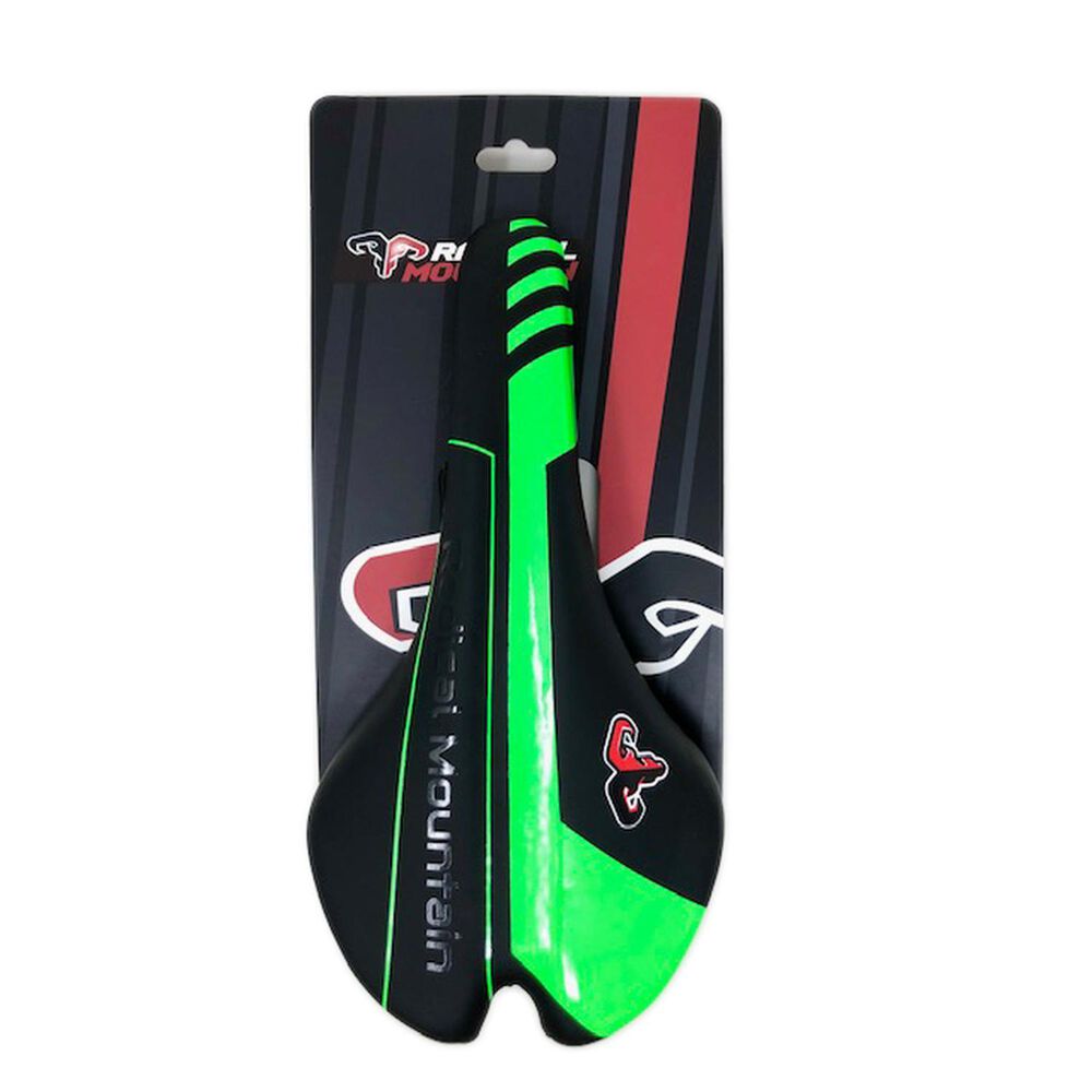 Asiento Mtb Negro/verde Radical Mountain image number 3.0