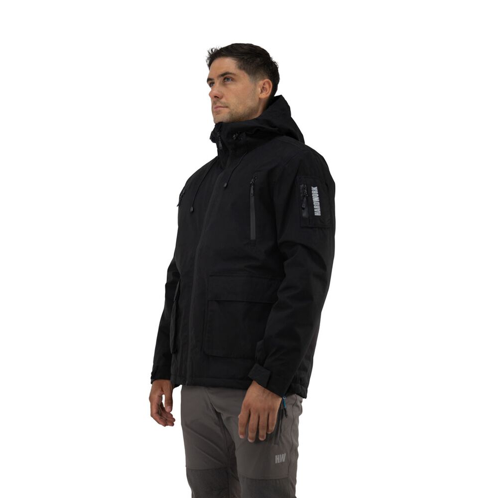 Parka Impermeable Hw Vail Negro image number 2.0
