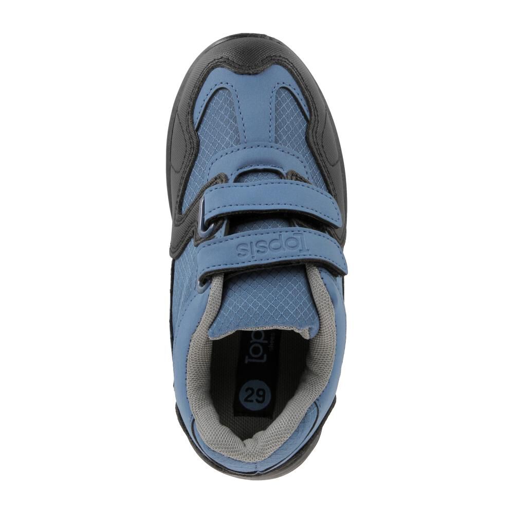 Zapatilla Outdoor Niño Topsis W24citopc105 Azul image number 4.0