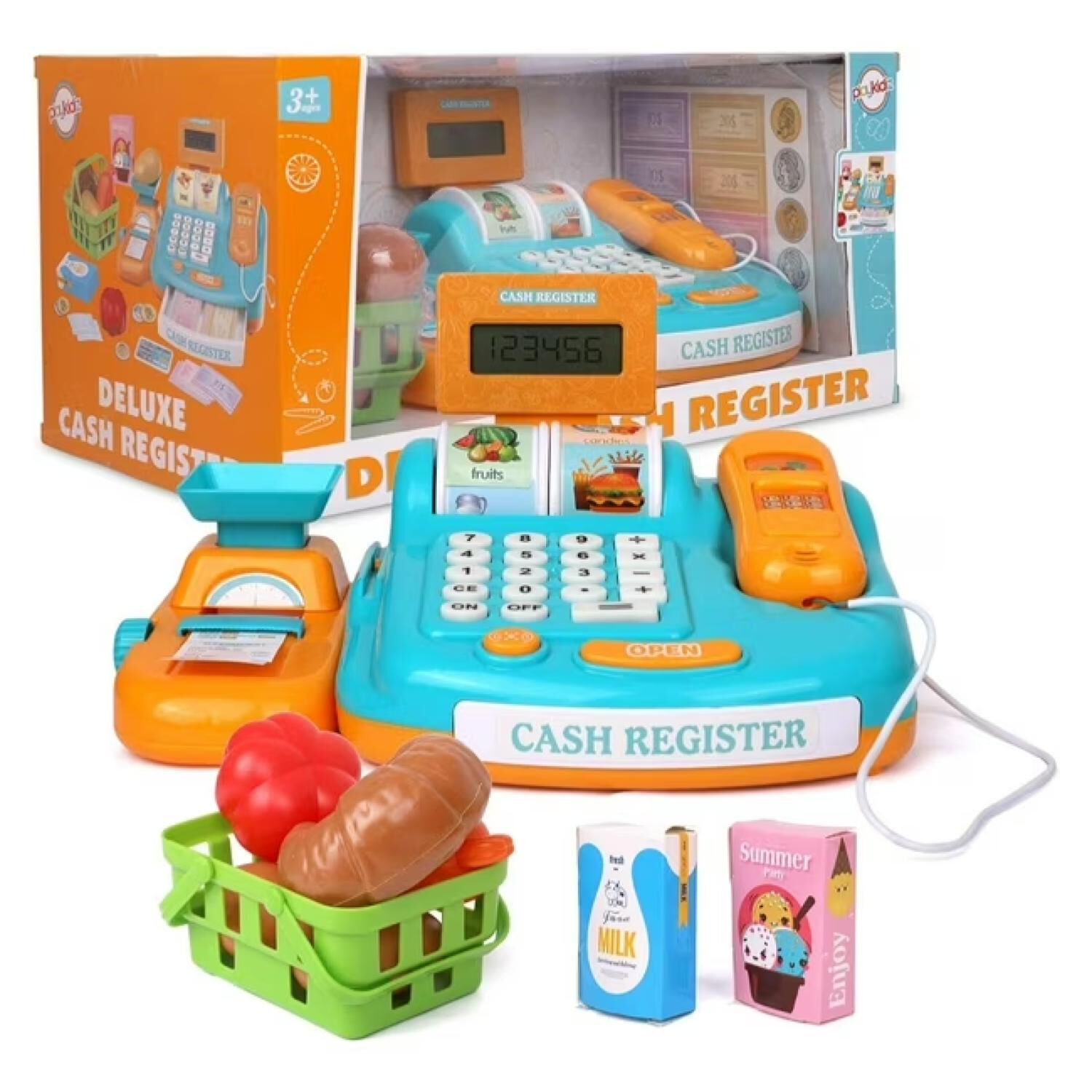 Juguete Caja Registradora Luces Sonidos Accesorios Infantil image number 3.0