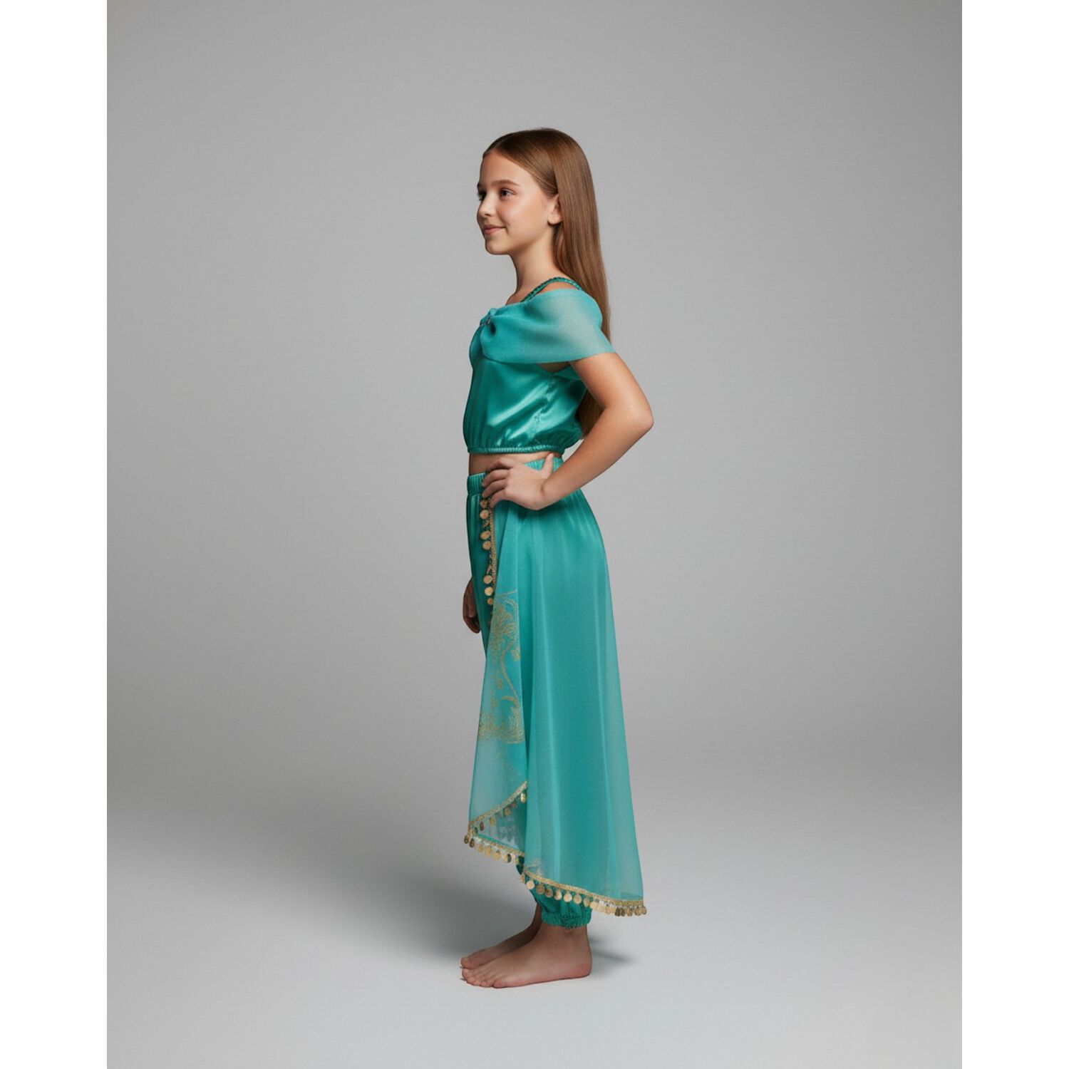 Disfraz Princesa Jasmine Jazmin Aladd&iacute;n Cosplay image number 27.0