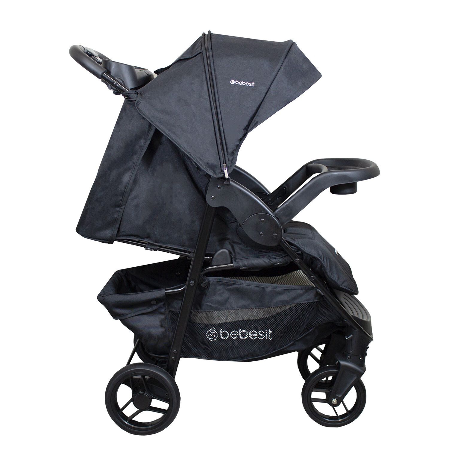 Coche Travel Sienna Negro Bebesit image number 2.0