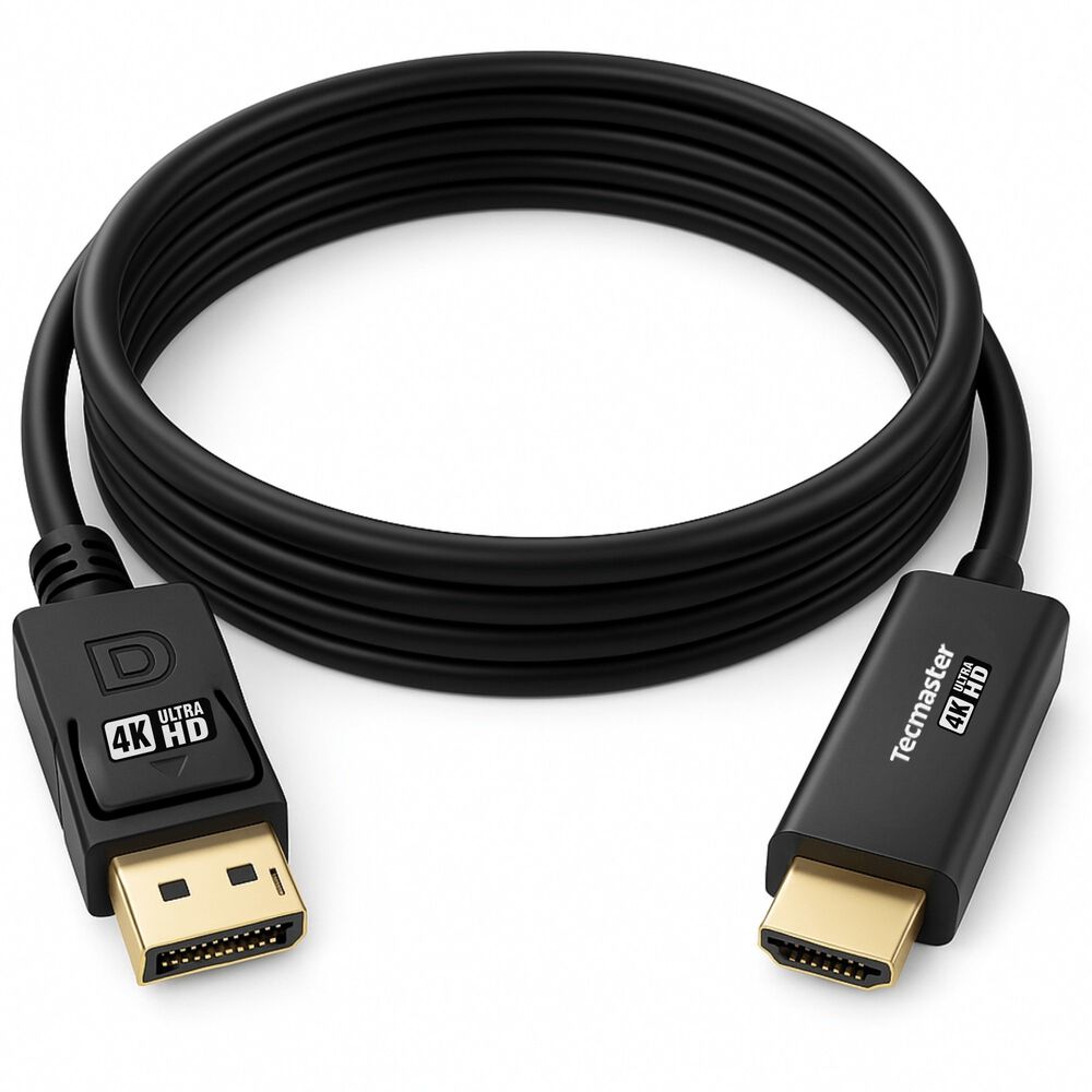 Cable Displayport Dp A Hdmi 4k Ultra Hd 1.8m Tm-100529 image number 10.0