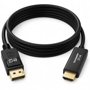 Cable Displayport Dp A Hdmi 4k Ultra Hd 1.8m Tm-100529