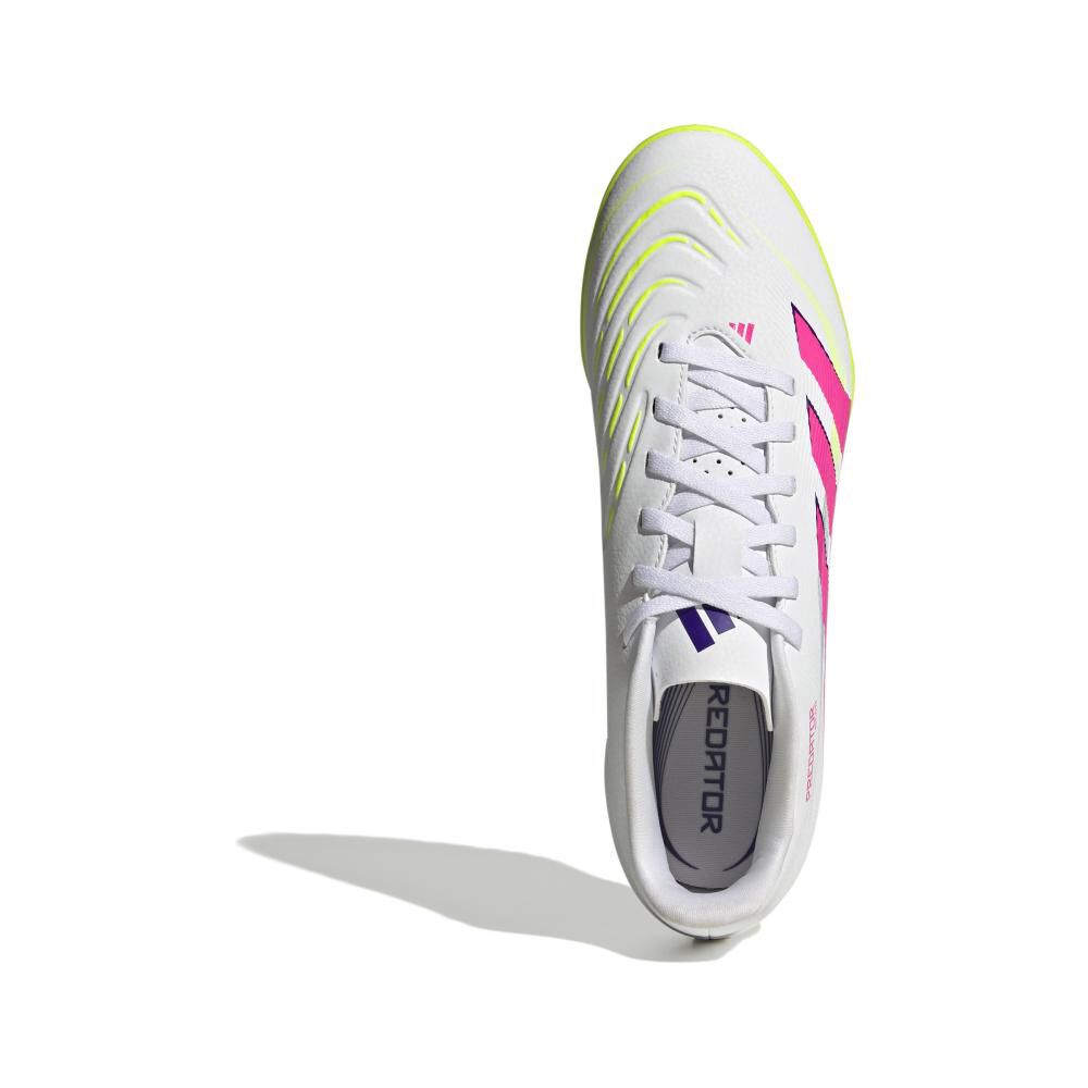 Zapatilla Fútbol Hombre Adidas Predator Club Tf Blanco image number 4.0