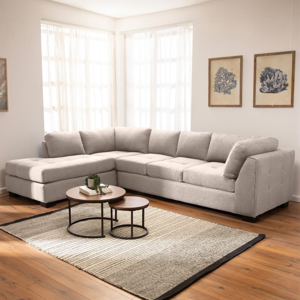 Sof&aacute; Seccional Living Factory Londres Izquierdo / 7 Cuerpos image number 0.0